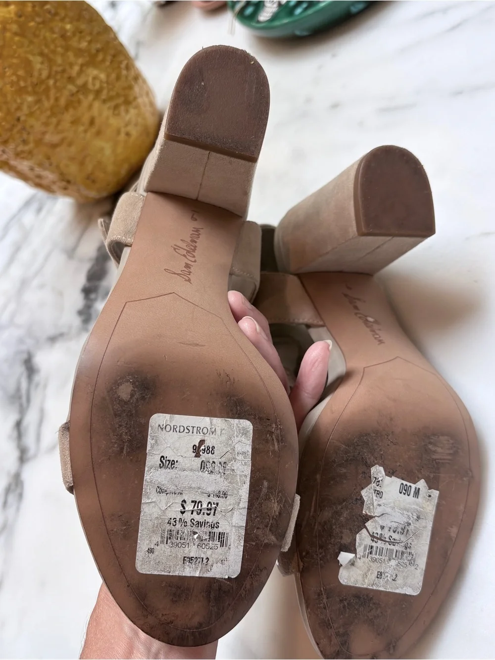 Sam Edelman cage sandals size 39